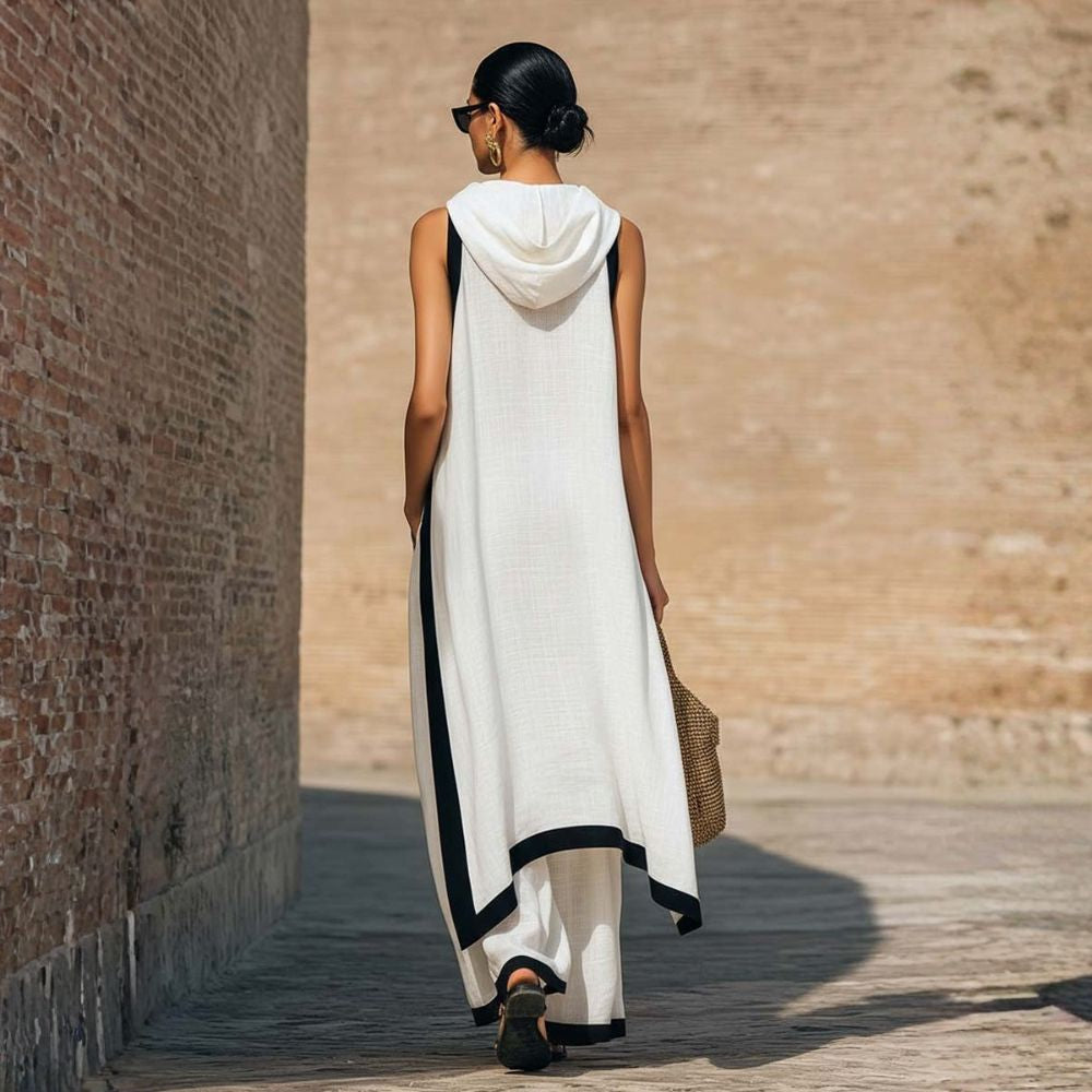Caterina | Elegantní lněný komplet